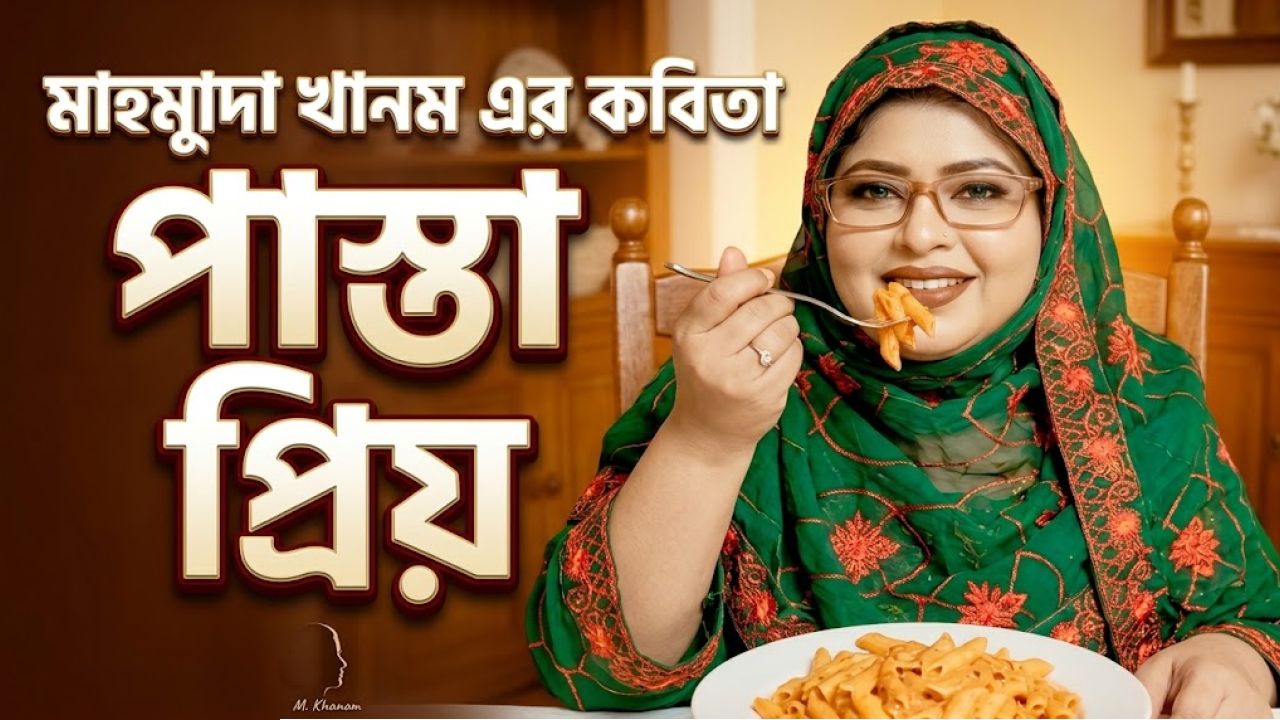মাহমুাদা খানম এর কবিতা:পাস্তা প্রিয়